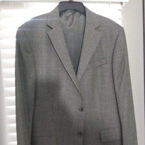 OSCAR DE LA RENTA Men's grey jacket SZ 42R